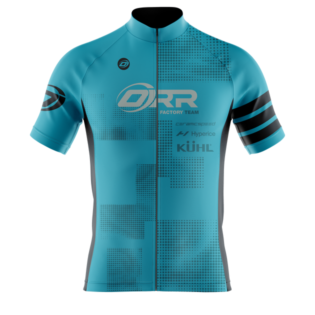 Turquoise discount cycling jersey